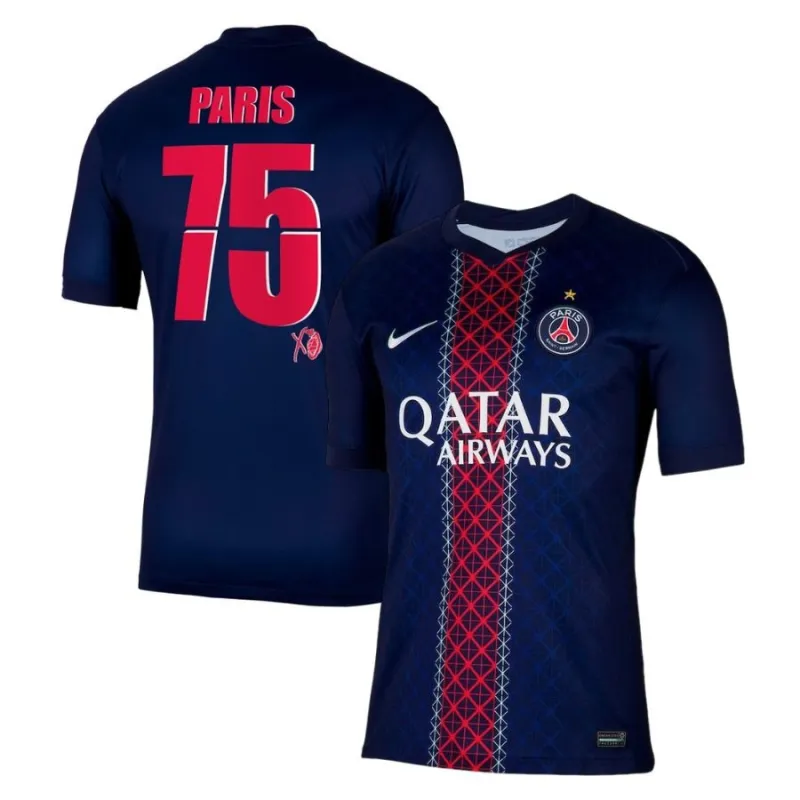 Maglia Bambino PSG 2025/26 Collector X XO 75 Paris