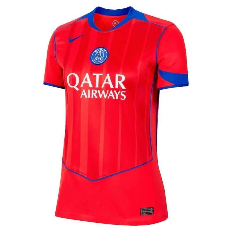 Paris Saint-Germain Maillot Troisième Femme 2025/26 - Rouge