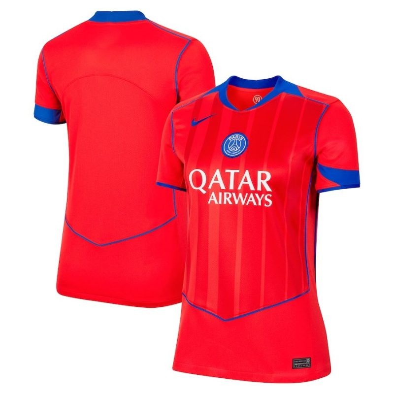 Paris Saint-Germain Maillot Troisième Femme 2025/26 - Rouge