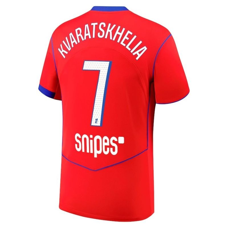 Terza Maglia PSG 2025/26 KVARATSKHELIA