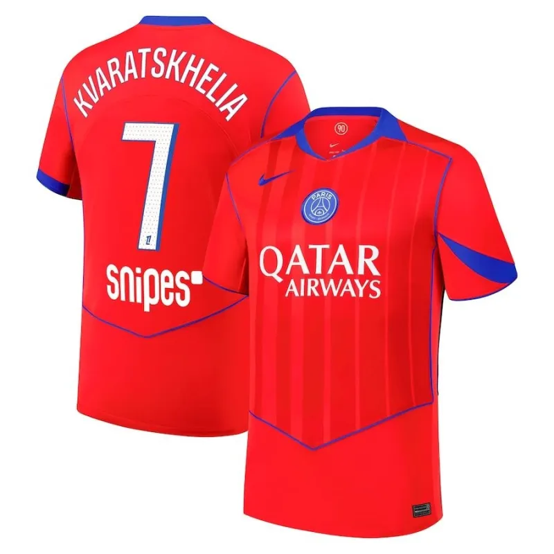 Terza Maglia PSG 2025/26 KVARATSKHELIA