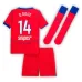 Paris Saint-Germain D.DOUE 2025/26 Drittes Kindertrikot Set - Rot