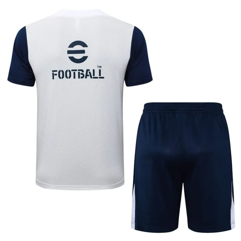 Maillot d'entraînement + Short Paris Saint-Germain 2025/26 - Blanc