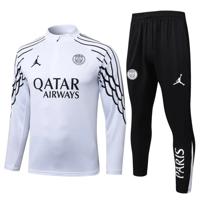 Paris Saint-Germain 2025/26 Trainingsanzug - Weiß