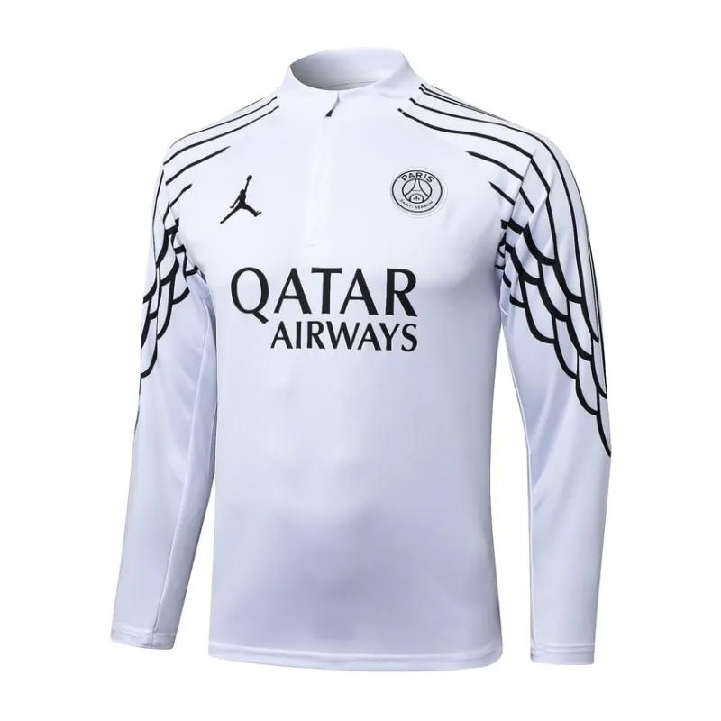 Paris Saint-Germain 2025/26 Trainingsanzug - Weiß