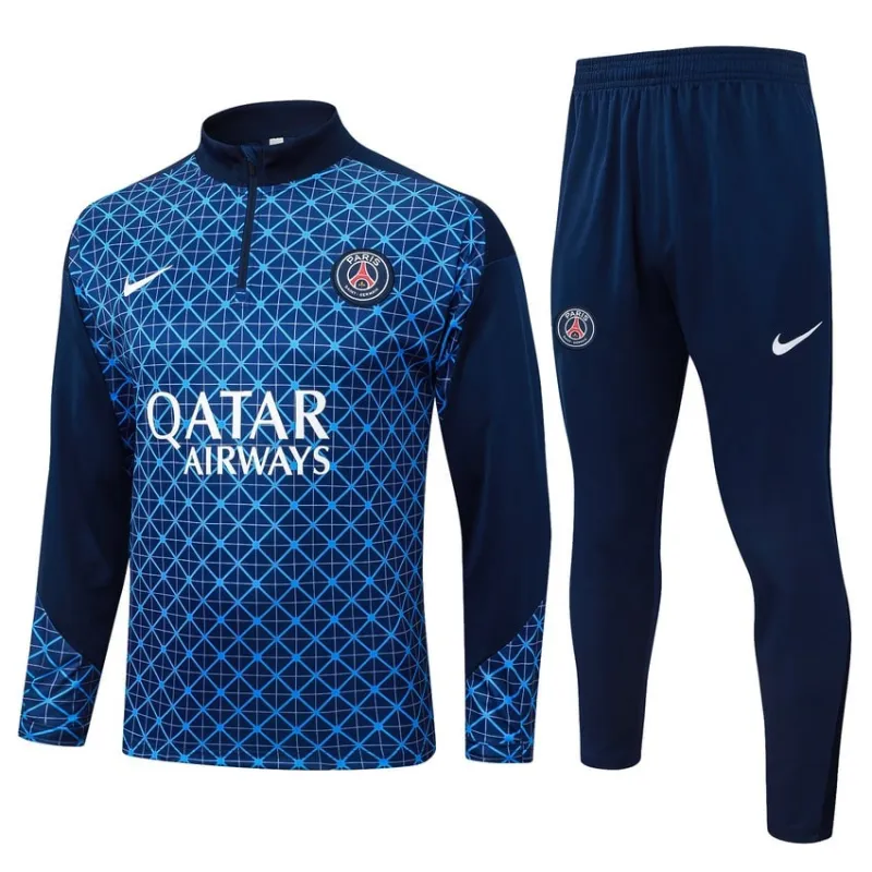 Paris Saint-Germain 2025/26 Trainingsanzug - Blau