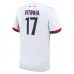 Paris Saint-Germain VITINHA 2025/26 Camiseta de visitante niños - Blanca