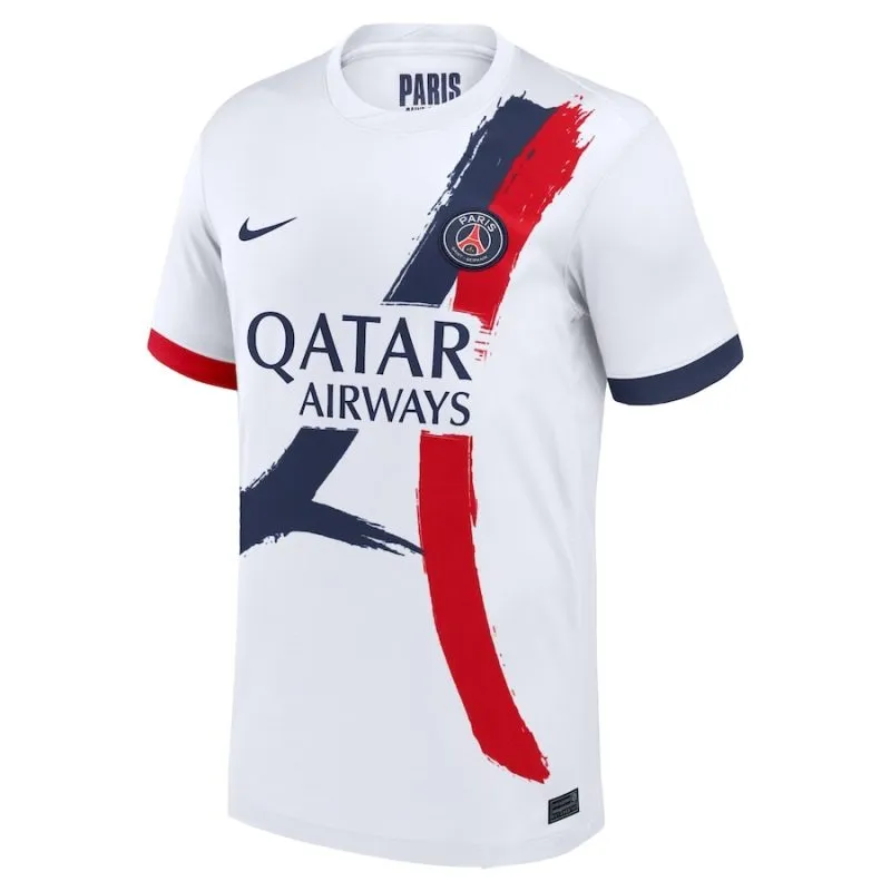 Paris Saint-Germain ZAÏRE-EMERY 2025/26 Away Kids Kit Jersey - White