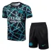 Paris Saint-Germain 2025/26 Training Jersey + Shorts - Black/Blue