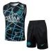 Paris Saint-Germain 2025/26 Shorts and Tank Top Set - Black/Blue
