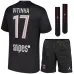 Paris Saint-Germain VITINHA 2025/26 Fourth Kids Kit - Black