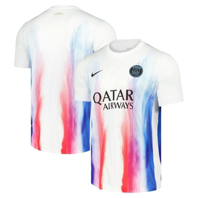 PSG 2025/26 Pre-Match Weißes Trikot