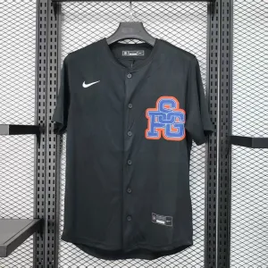 Paris Saint-Germain 2025/26 Baseball Edition Jersey - Black