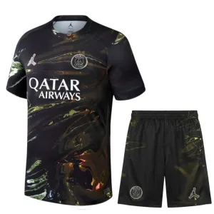PSG Jordan Nacht Kinder Set Trikot 2025/26 2 Sterne