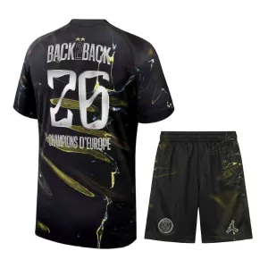 PSG Jordan Nacht Kinder Set Trikot 2025/26 2 Sterne Europameister