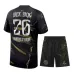 Maglia Kit Bambini Notte Jordan PSG 2025/26 2 Stelle Campione Europeo