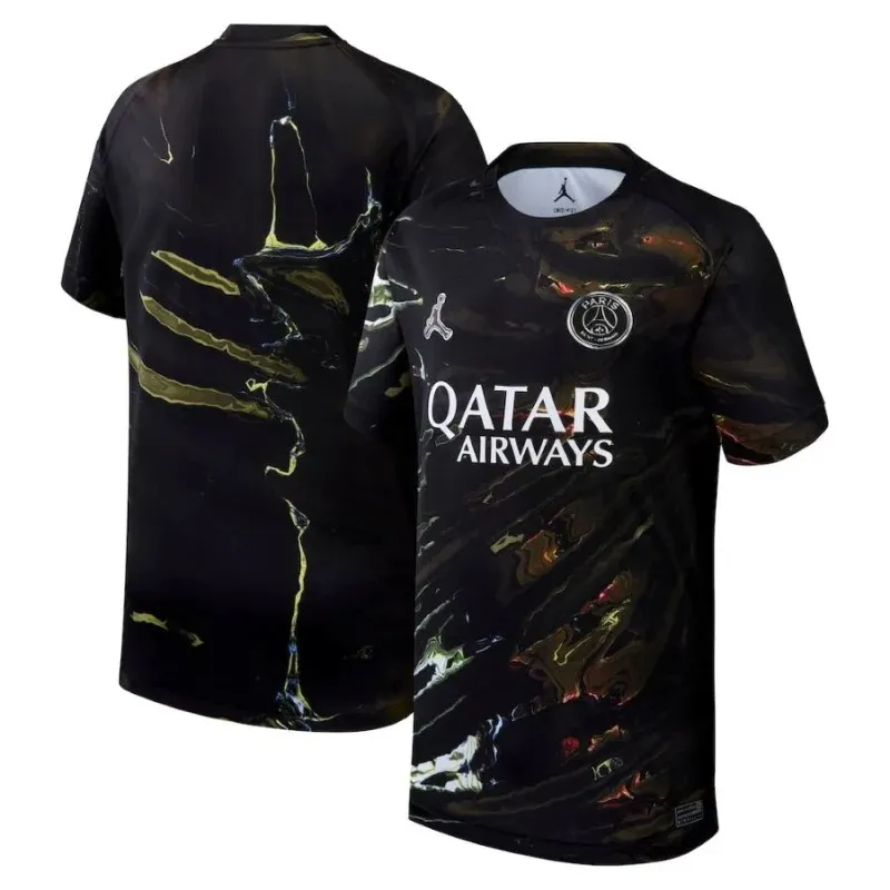 PSG 25/26 Jordan Quinta Maglia Bambino Night Edition Nero