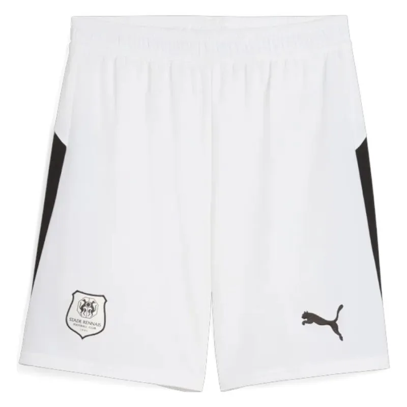 Rennes 2025/26 Away Kids Jersey + Shorts - White