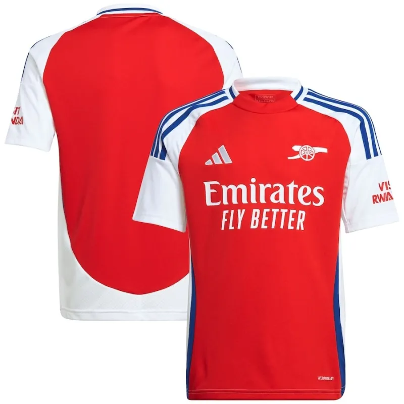 Arsenal 2024/25 Kids' Home Jersey - Fan Version (Red)