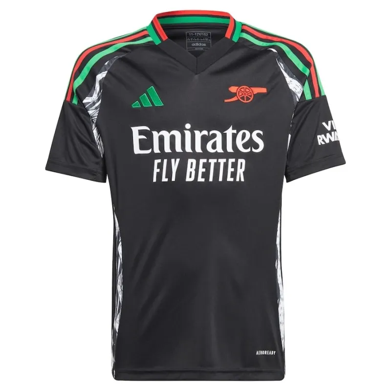 Arsenal 2024/25 Kids' Away Jersey Fan Version Black Set