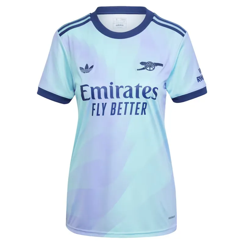 Camiseta tercera femenina de Arsenal 2024/25 - Versión para hinchas (Acuamarina)