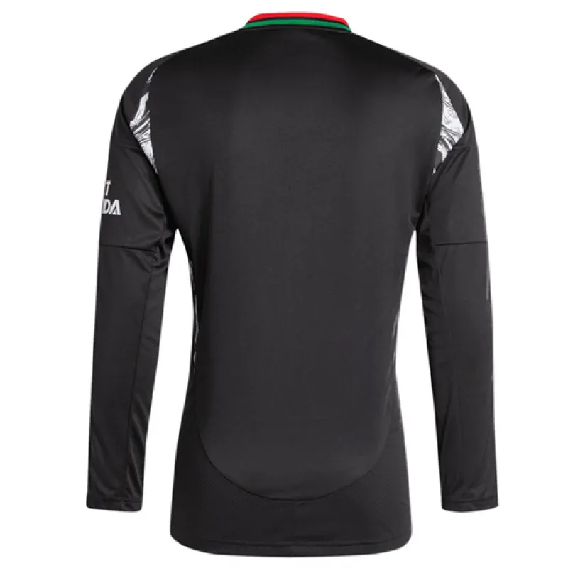 Arsenal 2024/25 Away Long Sleeve Jersey - Black