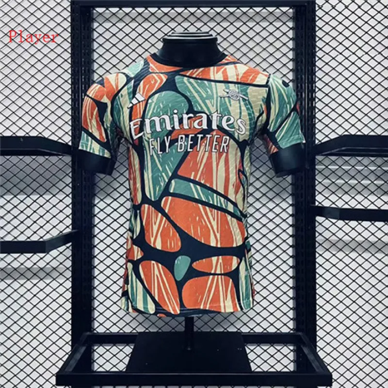 Arsenal 2024/25 Pre - match Player Jersey - Orange