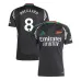 Ødegaard Arsenal 2024/25 Away Replica Jersey - Black