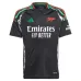 Maglia di replica di trasferta per bambini SALIBA Arsenal 2024/25 - Nera