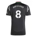 Maglia di replica di trasferta per bambini Ødegaard Arsenal 2024/25 - Nera