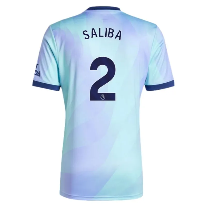 SALIBA Arsenal 2024/25 Kids' Third Replica Jersey - Sky Blue