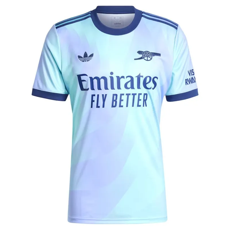 Ødegaard Arsenal 2024/25 Kids' Third Replica Jersey - Sky Blue