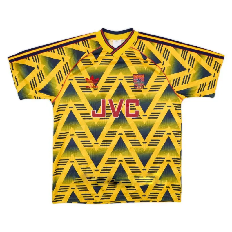 Arsenal 1993 Away Jersey - Yellow
