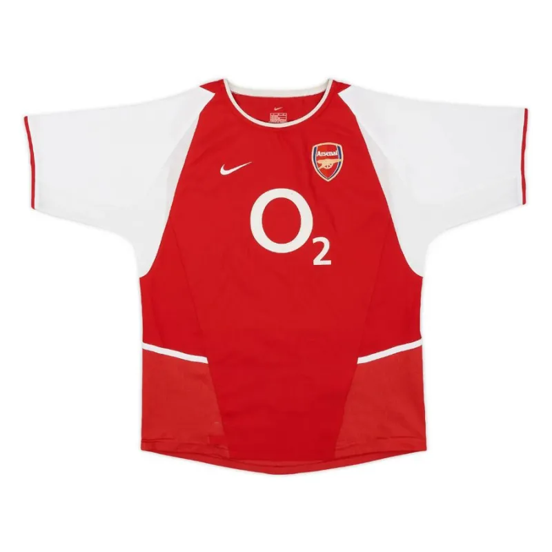 Camiseta de local Arsenal 2002/2004 - Roja