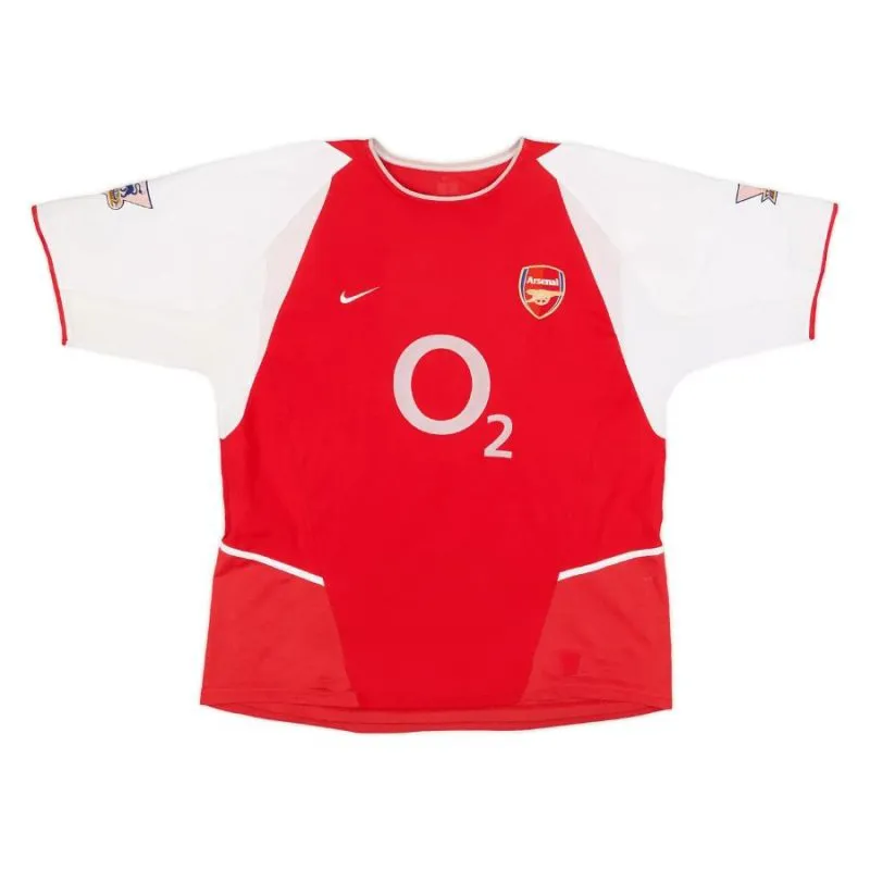 Camiseta de local Reyes Arsenal 2002/2004 - Roja