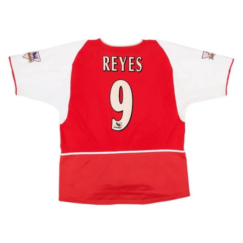 Camiseta de local Reyes Arsenal 2002/2004 - Roja