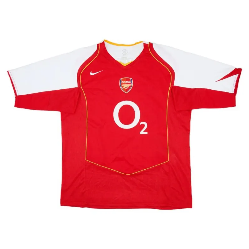 Henry Arsenal 2004/2005 Home Jersey - Red