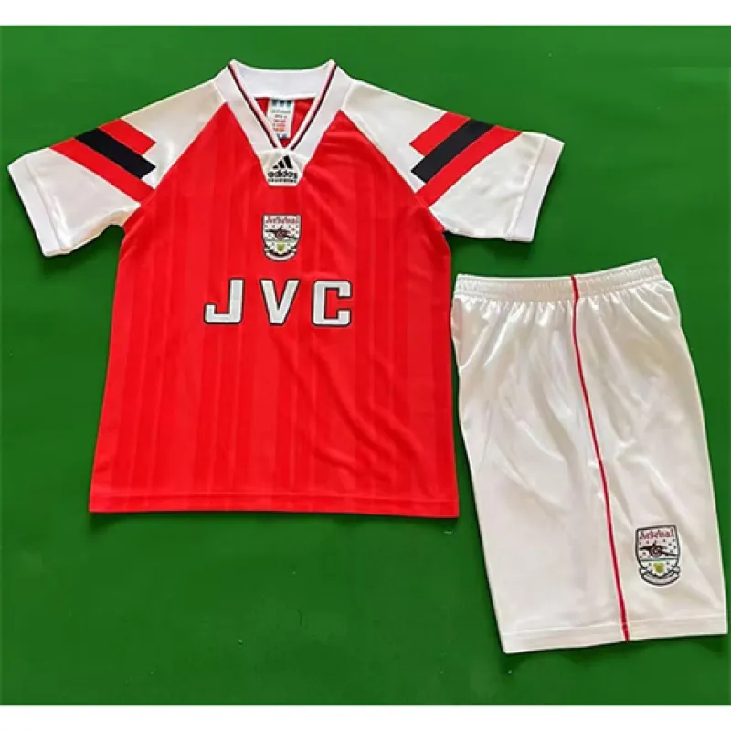 Arsenal 1992 - 94 Kids Home Jersey - Red