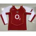 Arsenal 2004/05 Home Retro Long Sleeve Jersey - Red