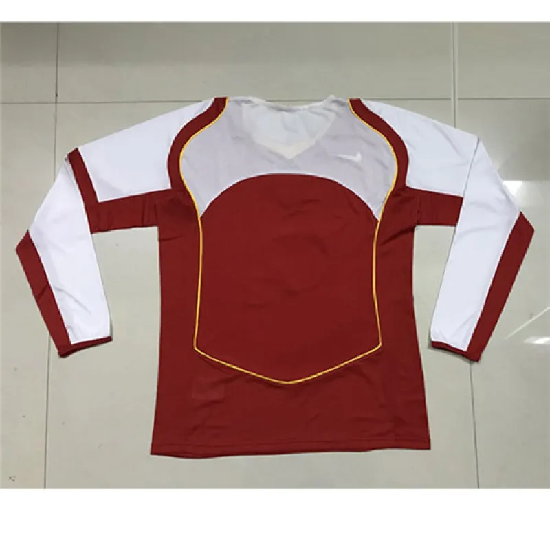 Arsenal 2004/05 Home Retro Long Sleeve Jersey - Red