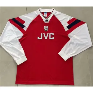 Arsenal 1992/94 Home Long Sleeve Jersey - Red