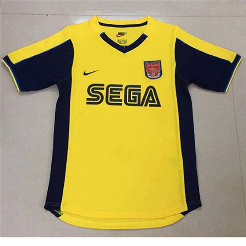 Camiseta de visita Arsenal 2022 - Amarilla