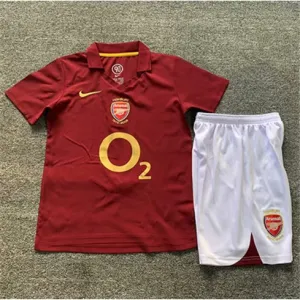 Arsenal 2005/06 Kinder Heimtrikot - Rot