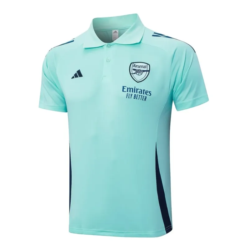 Costume chemise polo Arsenal saison 2024/25 - Teal