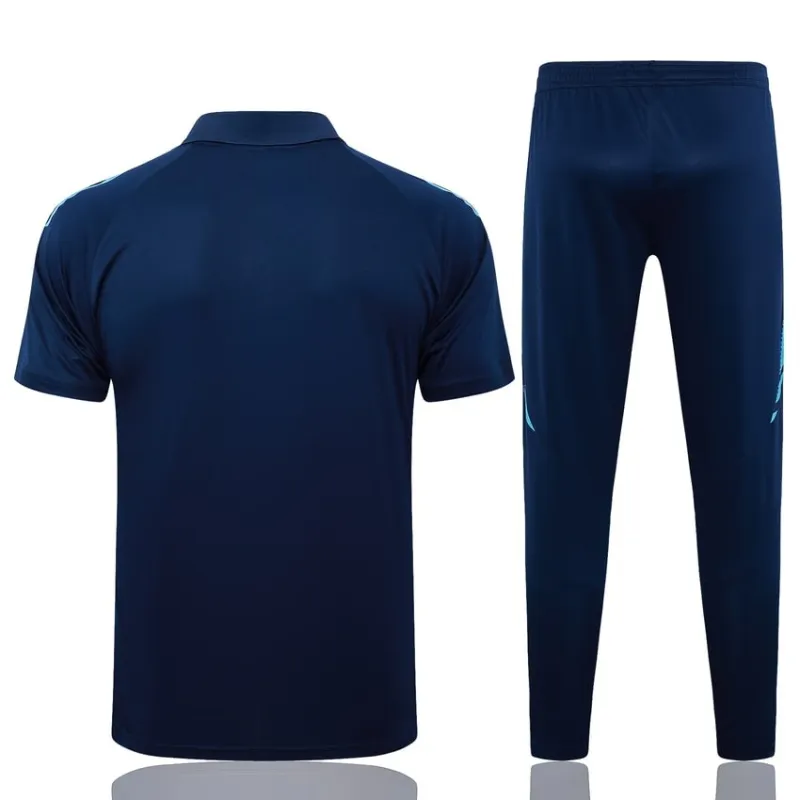 Tuta con camicia polo Arsenal stagione 2024/25 - Blu