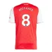 Maillot domicile Arsenal ØDEGAARD 2025/26 - Rouge
