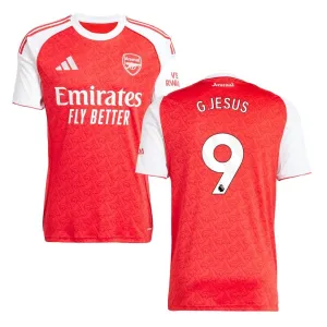 Arsenal G JESUS 2025/26 Home Jersey - Red