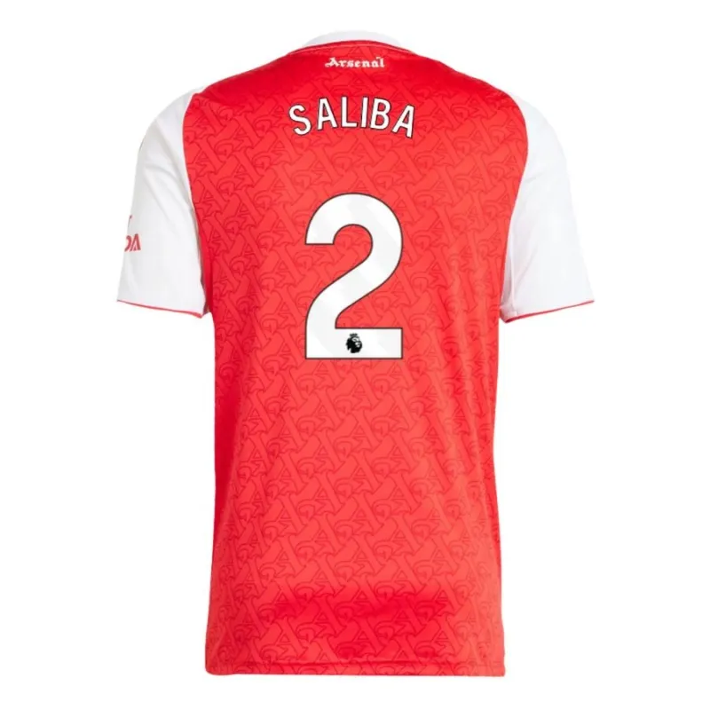 Kit infantil SALIBA de Arsenal 2025/26 local - Rojo