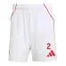 Kit infantil SALIBA de Arsenal 2025/26 local - Rojo