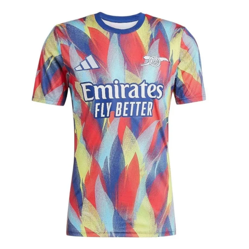 Arsenal 2025/26 Pre-Match Jersey - Red/Blue